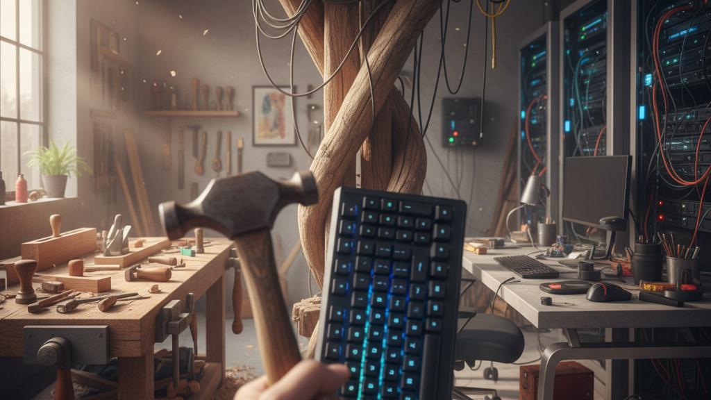 Lo que la carpintería me enseñó sobre construir software